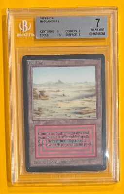 MTG BADLANDS Beta (BGS 7) (OldManMTG 009-149) - Image 1 of 4