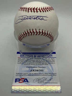 José Tabata Piratas de Pittsburgh Autógrafo Oficial OMLB Béisbol PSA DNA Foto 1 de 2