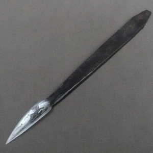 Japanischer Yari Nomi Speermeißel 15 mm breit 230 mm lang Holzbearbeitung Tsuki Nomi Werkzeug - Bild 1 von 10