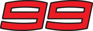 ADESIVI NUMERO 99 -  15 CM (2 PZ.) - Imagen 1 de 1