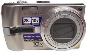 Panasonic Lumix DMC-TZ3 Digital Camera 7.2MP Silver Untested Spares & Repairs - Picture 1 of 8