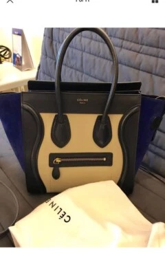 100% Authentic Celine mini Luggage Bag Dual Colour RRP3000+ - Image 1 of 4