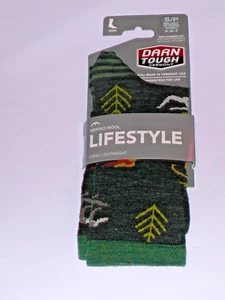 Darn Tough Lifestyle SISTERHOOD Merino Wool Lightweight Crew Socks Women's Small - Picture 1 of 6