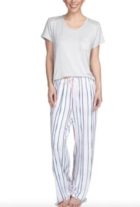 Hanes Womens 2 Piece Pajama Set L86612 Size Small - Picture 1 of 3