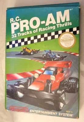 Circle Seal R.C. Pro-Am Nintendo NES RC Game Complete Game, Box, Manual & Poster - Image 1 of 3