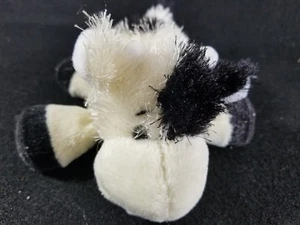 Ganz Webkinz Lil Kinz Black & White Cow  Plush Stuffed Animal Beans - Picture 1 of 4