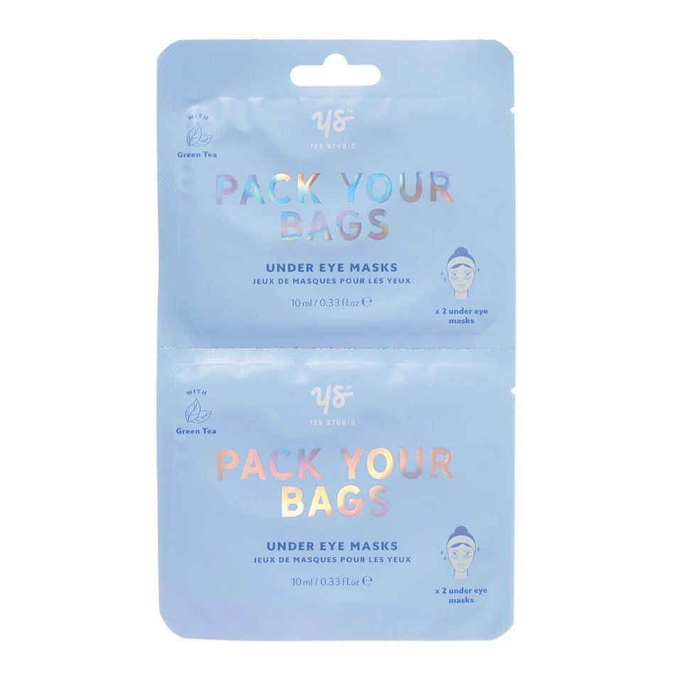 Under Eye Mask Skincare Reduce Reddness & Inflammation Green Tea Rose Water - Image 1 of 2