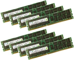 8x 16GB 128GB RDIMM ECC DDR3 1600MHz RAM HP Workstation Z420 Z620 Z820 A2Z52AA - Bild 1 von 1