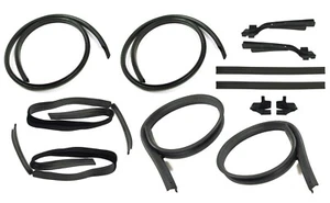 NUEVO Kit de sellado de vidrio y resistente al clima para puerta de 12 piezas para 74-75 DATSUN Z 2+2 280Z - Imagen 1 de 12