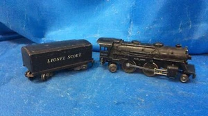 LIONEL O27 #6110 Y LIONEL SCOUT TENDER -LIMPIO- - Imagen 1 de 6
