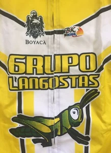 Colombia Cycling Vest Boyoca Mens Large Impermeable Vented Nairo Lucho Home - Picture 1 of 10