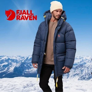 NWT Men's Fjallraven Expedition F84600 Down Supreme Jacket $750 - Navy XL - Picture 1 of 9