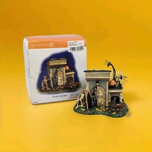 Dept 56 Snow Village Halloween Village Grimsly’s Tool Shed #56.54717 w/box - Picture 1 of 14