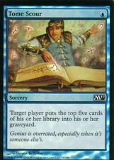 Tome scour Foil | NM | M11 | Magic MTG