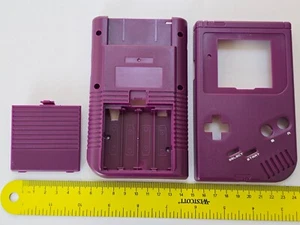 NINTENDO GAMEBOY ORIGINAL GBO REPLACEMENT CONSOLE SHELL Purple BRAND NEW Housing - Picture 1 of 2