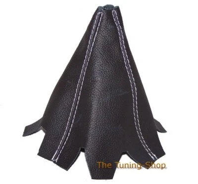 Shift Boot For Volkswagen Multivan T5 2003-2010 Leather White Stitching - Image 1 of 4