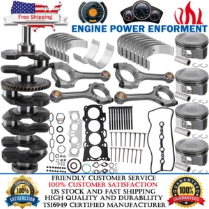 Overhaul Engine Rebuild Kit For Toyota Camry Solara RAV4 Matrix Scion 2.4L 2AZFE - Picture 1 of 21