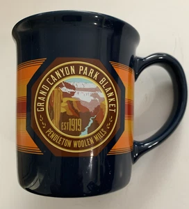 PENDLETON Coffee Mug Cup Woolen Mills Grand Canyon Park Blanket 18oz EUC - Picture 1 of 7
