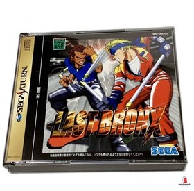 LAST BRONX SEGA SATURN SS good Japan Used