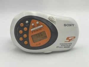 SEE📡VIDEO Sony SRF-M80V AM/FM/Weather/TV Radio TESTED WORKS - Picture 1 of 10