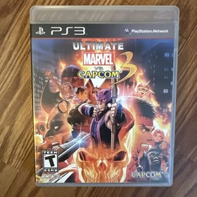 Ultimate Marvel vs Capcom 3 (Sony PlayStation 3, 2011 PS3) CIB Tested