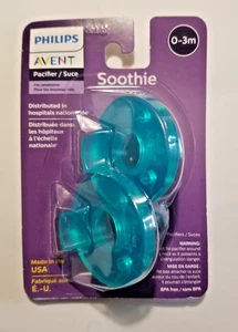Philips Avent Baby Schnuller Soothie 2er Pack Krankenhäuser bundesweit 0-3 Monate - Bild 1 von 2