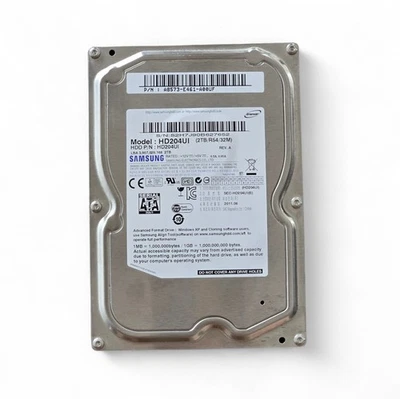 Samsung HD204UI 2TB HDD Hard drive (Cautions) - image 1 of 3