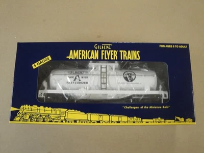 American Flyer S Gauge 48239 TTOS 2005 Gilbert's Grade A Milk Tank Car - Image 1 of 2