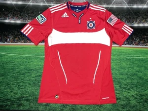 Camiseta Chicago Fire Adidas MLS 2011 talla grande para hombre usada roja - Imagen 1 de 12