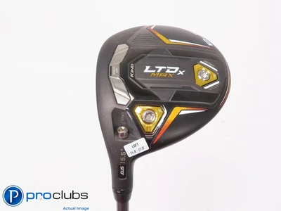 Left Handed Cobra LTDx MAX 15.5* 3 WOOD Black Riptide CB 50g Regular Flex 452258 - Image 1 of 4