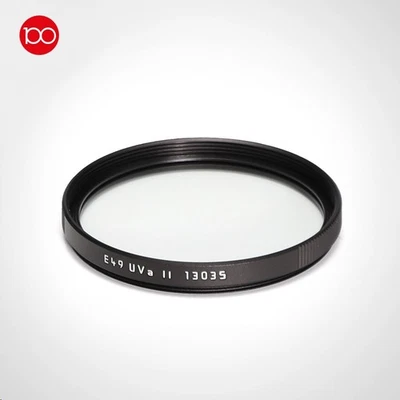 Original Brand New Leica UVa  E49mm Filter - Black  13035 - Image 1 of 3