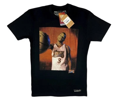 Camiseta Allen Iverson Mitchell & Ness NBA Off Court Philadelphia 76ers XS Foto 1 de 4