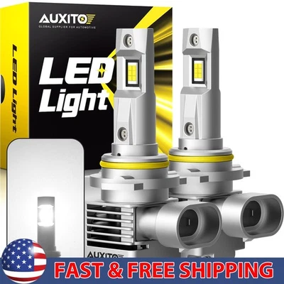 for 14-15 GMC Sierra 9012 1500 2 Sides LED Headlight Bulb 6000K White Light 2/4X - Image 1 of 4