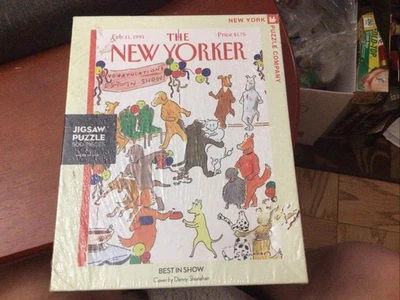New York Puzzle Company 1000 Piece Puzzle The New Yorker Holiday Harmony NEW - Image 1 of 3