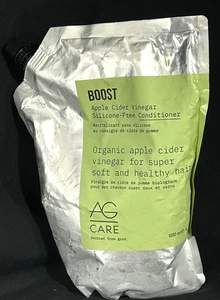 AG Hair Boost Apple Cider Vinegar Silicone-Free Conditioner Refill 33.8 oz - Picture 1 of 4