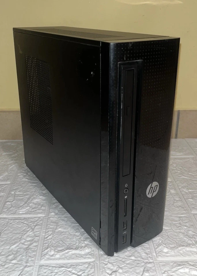 PC Desktop HP Slimline 260-a016nl – AMD A8 / 8GB RAM / 1TB HDD / Windows - Immagine 1 di 4