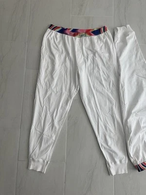 Calvin Klein мужчин гей гордость пижамы сна брюки бегунов белый пижамы пижамы - Изображение 1 из 3