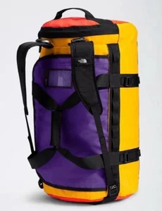 North Face Base Camp Duffle 31L Limited Edition X Small Rainbow Multi Color BNWT - Picture 1 of 15