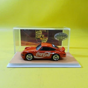 Hot Wheels PORSCHE 911 CARRERA RS 2.7 Red COCA COLA (WANGSTAR CUSTOM) REAL RIDER - Picture 1 of 15
