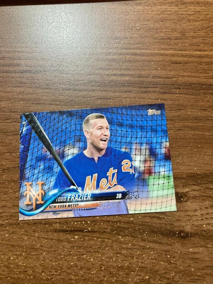 2018 TOPPS UPDATE #US213 TODD FRAZIER SHORT PRINT SP VARIATION NEW YORK METS - Image 1 of 1
