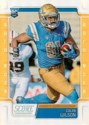 CALEB WILSON 2019 Score GOLD ZONE ROOKIE RC /50 Cardinals #400 - Image 1 of 2