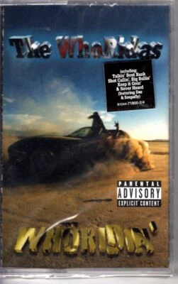 NEW The WhoRidas WhoRidin 1997 Cassette Tape Maxi Single Hiphop Rap - Image 1 of 2