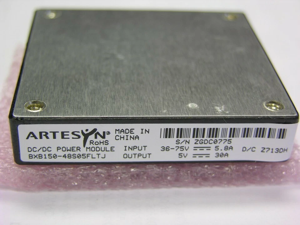 Artesyn BXB150-48S05FLT 36-75Vin 5V 30A 150W Out DC/DC Converter New - Image 1 of 1