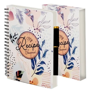 "Cuaderno encuadernado en espiral PERFORMORE My Recipe Journal 8,5"" x 11""". 150 páginas en blanco. - Imagen 1 de 7