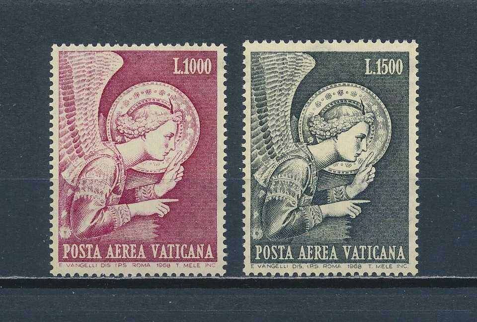 Vatican  C53-4 MNH, Archangel Gabriel, 1968 - Image 1 of 1