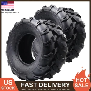 Set of 2 18x9.50-8 ATV UTV Tires 4PR 18x9.5-8 18x9.5x8 All Terrain Trail Tires - Picture 1 of 10