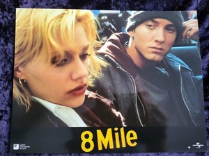 8 Mile lobby card # 5 - French Lobby Still - Eminem, Brittany Murphy