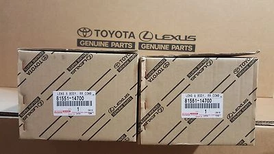 Toyota Supra 97-98 style MKIV TailLights Black Housing - Image 1 of 4