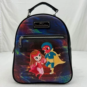 Disney Marvel Loungefly Wanda-Vision Mini Faux Leather Backpack - Picture 1 of 9