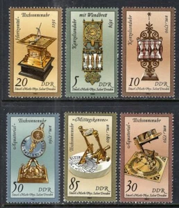 DDR #Mi2796-Mi2801 MNH 1983 Sand Sun Clock Dial [2343-2348] - Picture 1 of 1